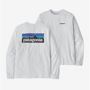 파타고니아 긴팔티 P-6 로고 리스폰시빌리티 롱슬리브 patagonia 크루넥 면 긴팔티 파타고니아긴팔 남성 남자 여성 여자 오버핏 공용 커플 데일리 긴팔 티셔츠