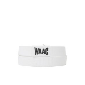 왁 왁[WAAC]골프 (WGABX25140WHX)Men Punching Belt(CO) 298602, 1개, M, 화이트-WHX