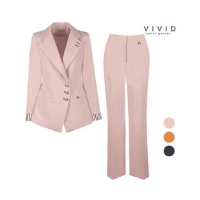 비비드시크릿가너 VIVID SET 여성정장 모던자켓+부츠컷팬츠 봄가을세트_P356195507, 네이비