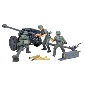 타미야 1/35 밀리터리 미니어처 시리즈 No.47 독일 육군 75mm 대전차포 프라모델 35047