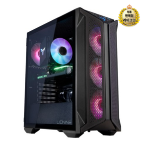 주연테크 리오나인 터보 게이밍 데스크탑 CG237F47TP (i7-13700F WIN11 Po SSD 512GB DDR5 16GB RTX4070Ti), 기본형