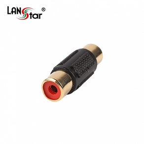 랜스타 LS-AVG-RCA-FFBK AV젠더Changer 1RCA F／F Black