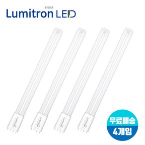 [A/S 1년보장]루미트론 형광등 4핀 LED 19W (FPL32W/36W 대체) x 4개입