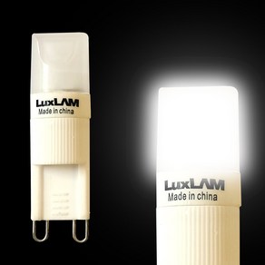 룩스램 LED G9 3.5W 핀할로겐 핀전구 핀램프, 주광색, 1개