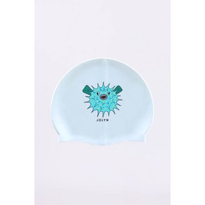 졸린 실리콘 수모 수영모자 퍼프 Jolyn Silicone Swim Cap - Puff, 1SZ, 1개