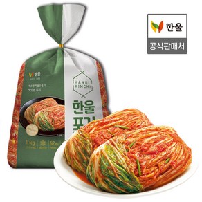 한울 포기김치, 3개, 5kg