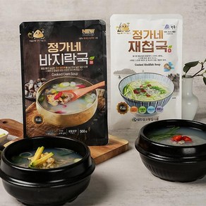 정가네 국내산 재첩국바지락국6팩(500gx6팩)부직포포장, 6개, 500g