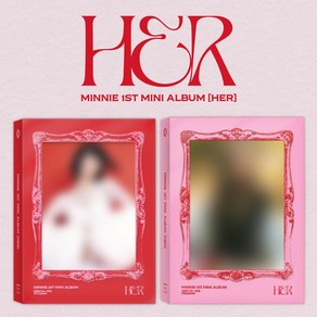 (CD) 민니 ((여자)아이들) - He (1st Mini Album) (Red/Pink Ve. 랜덤 발송)