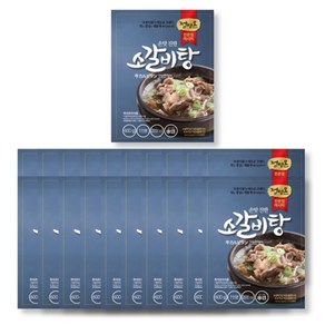초원식품 정성온 소갈비탕 600g, 20개