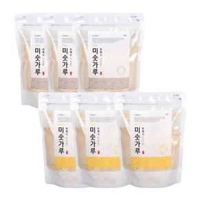 찬슬 국산 건강한 맛있는미숫가루700g*6봉 지퍼백, 6개, 700g