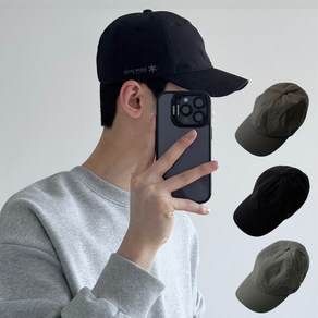 [국내백화점판] 스노우피크 캠플 숏챙 볼 캡 일상 아웃도어 낚시 캠핑 등산 자외선 차단 내구성 우수한 남자 여자 남녀공용 모자