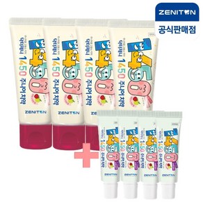 제니튼 닥터제니 1450 고불소 주니어 치약 60g+미니 15g x4세트, 60ml, 4개