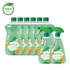 [은나노스텝] 시즌3 본품2+리필6 (스프레이2개), 6개, 550ml