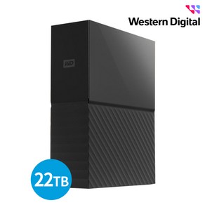 WD My Book Gen2 BBGB 스탠딩 외장하드 22TB, 단품