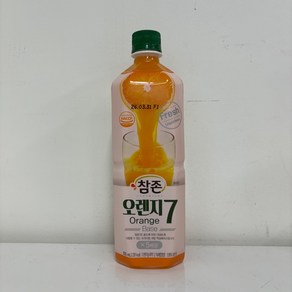 참존 오렌지 원액 음료베이스 PET 835ml 오렌지7, 4개