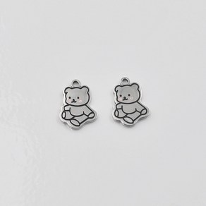 11046 써지컬 펜던트 볼터치 곰돌이 10x14mm(1개)