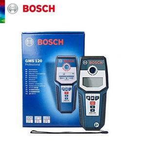 Bosch 디지털 멀티 스캐너 벽 탐지기 활선 케이블용 GMS120-27 금속 벽 스캐너 PVC 파이프 목재 스터드 파인더 GMS120, [02] Bosch GMS120, 1개