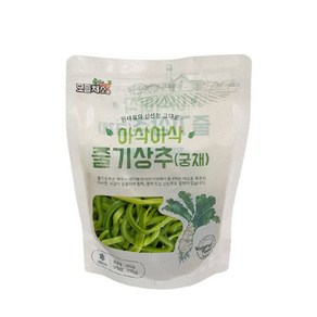 손질 궁채나물 200g 1팩 (불린 궁채), 아삭아삭줄기상추 1팩, 1개