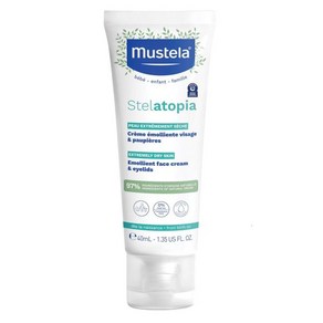 Mustela 무스텔라 스텔라토피아 습진 베이비 페이스 크림 아보카도 해바라기 오일이 모이스처라이저 1.35온스1팩