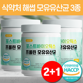 모유유산균 모유유래 유산균 분말 포스트바이오틱스 프롤린 락토바실러스가세리 식약처 HACCP 인증 뉴트라업, 250g, 3개