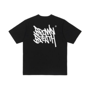 국내매장상품 BROWNBREATH 브라운브레스 반팔티 TAG OG TEE - BLACK BJMMSTS01BK 321797