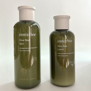 innisfee Olive Real Skin 200ml+Lotion 160ml, 1개