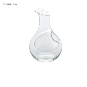 BLOWFISHFUGU 청주 와인디켄터/술병/얼음 술병/사케 주전자, 1개, 340ml