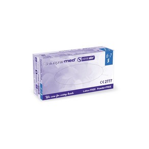 [홀스팜] 셈퍼메드 니트릴장갑 100매 블루 Sempemed SKIN2, 라벤다 블루, 대(L), 1개