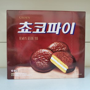 크라운 초코파이, 350g, 3개