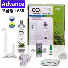 이스타 어드밴스 고압 CO2 95g 세트 i-688 /수족관 어항 수조 수초 이산화탄소 확산기 봄베 측정기 소일, 1개