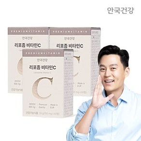 안국건강 리포좀 비타민C 60정 3박스 (3개월분), 3개