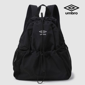 [엄브로] 스트링 백팩 (15L) UQ123CBP19 BLK, 블랙(BLK), 1개