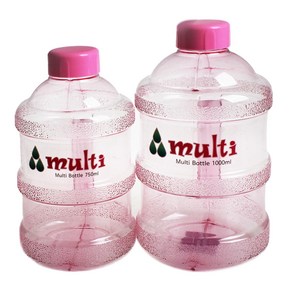 올스 미니생수통 핑크 750ml 1000ml, 1L