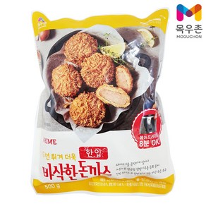 목우촌 바삭한 한입돈까스 500g 미니돈까스, 1개