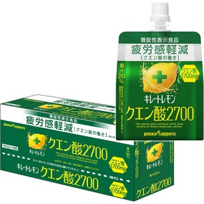 포카삿포로 킬레이트 레몬 구연산 2700 젤리 165g X 6개, 165ml