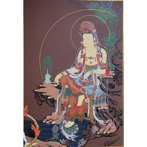 [국내 탱화 불화] 수월관음도 90cm x 63cm, 1개