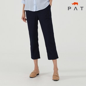[PAT 여성] 폴리스판 8부 와이드 팬츠_1G41652
