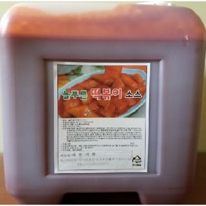 대호식품 늘 푸른 떡볶이 소스(10kg), 1개, 10kg