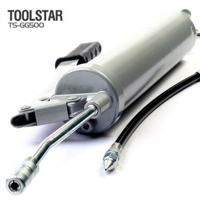 TOOLSTAR TS-GG500 수동구리스건 펌프 가성비좋은 구리스주입기, 1개입