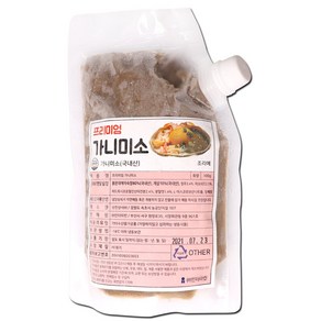 아이엠푸드몰 가니미소 대게딱지장 대게페이스트 붉은대게장, 400g, 1개