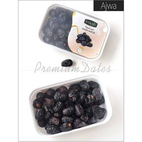 Baai Ajwa Dates 바라리 프리미엄 아즈와 대추 야자, 2개