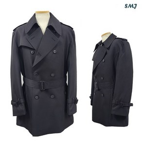 에스엠진 SMJ1098 더블 코트 5.5부 안감 트렌치 코트 가을 겨울
