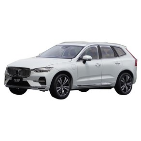 1:18 볼보 2022 XC60 다이캐스트 모형자동차, 실버, 1개