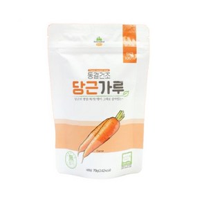 산마을 동결건조 당근가루 국내산 70g 1개