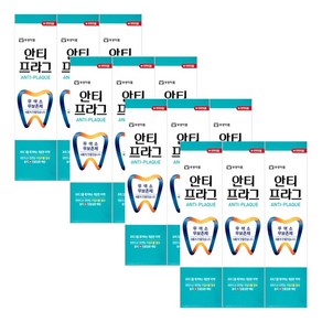 부광 안티프라그 치약, 130g, 12개