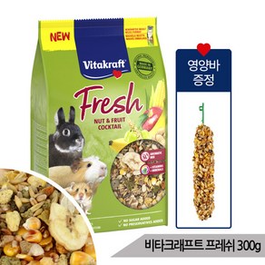 비타크래프트 프레쉬 견과 과일 300g 햄스터 586094, 1개