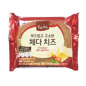 상하 부드럽고 고소한 체다치즈360g(20매입) x 6팩