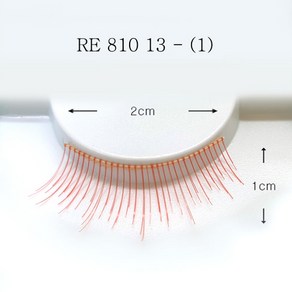 돌모아 구체관절인형 메이크업 인형전용 속눈썹 - RE 810 13 - (1), 본품, 1개