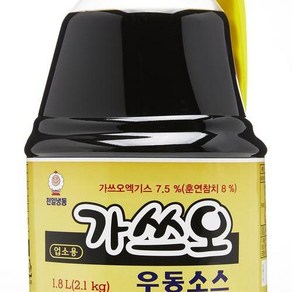 가쓰오우동소스 천일식품 상온 천일식품 실온 1.8L, 1개