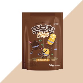 뚜부칩 옥수수카카오 두부과자 두부칩 과자 50g